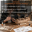 BusyKids Le Virement de Mer – puzzle 3D en bois avec éclairage