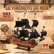 BusyKids Le Virement de Mer – puzzle 3D en bois avec éclairage