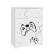 Commode EMILY avec motif