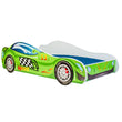 Lit enfant AUTO avec motif et matelas - 140 x 70 / 160 x 80 cm