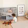 BusyKids MIRACLE 7 en 1 lit bébé évolutif avec matelas