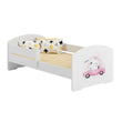 Lit enfant LUK II avec barrière de protection - 140 x 70/160 x 80 cm