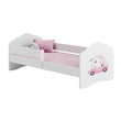 Lit enfant FALA II avec barrière de protection - 140 x 70/160 x 80 cm