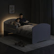 Lit enfant LUK II avec barrière de protection - 140 x 70/160 x 80 cm