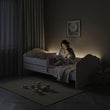 Lit enfant FALA II avec barrière de protection - 140 x 70/160 x 80 cm