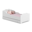 Lit enfant ANNA-ONE avec tiroir de rangement – 140 × 70 / 160 × 80 cm