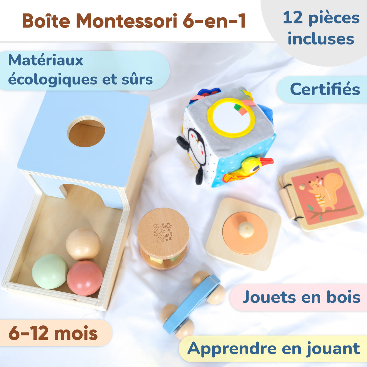 Coffret de Jeu Montessori 