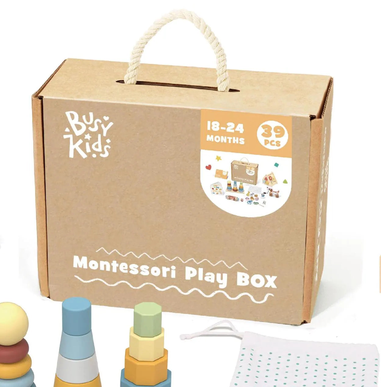 Coffret de Jeu Montessori - ensemble pour les enfants de 18 à 24