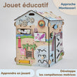 Busy board Maisonnette éducative DINO équipé d'un éclairage