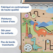Busy board Maisonnette éducative DINO équipé d'un éclairage