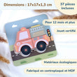 BusyKids Set de puzzles "Transport" [fill:puzzles]