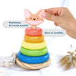 Pyramide en bois pour enfants "Renardeau" de BusyKids