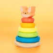 Pyramide en bois pour enfants "Renardeau" de BusyKids
