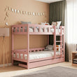 BusyKids Lit superposé TOTO-TWIN avec échelle – pour deux enfants 200 x 90 cm