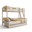 Lit superposé BusyKids LUMI avec échelle frontale 90 x 200 / 120 x 200 cm