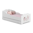 Lit enfant ANNA-ONE avec tiroir de rangement – 140 × 70 / 160 × 80 cm