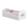 Lit enfant FALA-ONE avec barrière de protection et tiroir de rangement