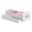 Lit enfant FALA-MAX avec lit d’appoint 145 x 80 cm et matelas
