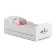 Lit enfant ANNA-ONE avec tiroir de rangement – 140 × 70 / 160 × 80 cm