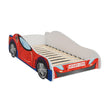 Lit enfant AUTO avec motif et matelas - 140 x 70 / 160 x 80 cm