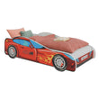 Lit enfant AUTO avec motif et matelas - 140 x 70 / 160 x 80 cm