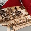 BusyKids Le Virement de Mer – puzzle 3D en bois avec éclairage
