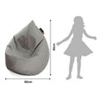 Pouf pour enfant Drizzle Drop – tissu canvas POP résistant