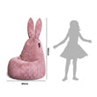 Pouf pour enfant Mommy Rabbit – velours côtelé FEEL doux et résistant