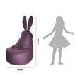Pouf pour enfant Mommy Rabbit – tissu canvas POP résistant