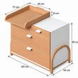Commode BusyKids MIRACLE avec plan à langer réglable
