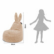 Pouf pour enfant Baby Rabbit – tissu FLUFFY doux et moelleux