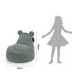 Pouf pour enfant Teddy – tissu FLUFFY doux et moelleux