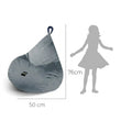 Pouf pour enfant Tiny Drop – tissu FRESH respirant et résistant