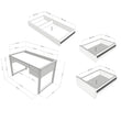 BusyKids YOKO – bureau pour enfants avec 3 tiroirs et organiseur