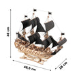 BusyKids Le Virement de Mer – puzzle 3D en bois avec éclairage