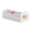 Lit enfant FALA-ONE avec barrière de protection et tiroir de rangement