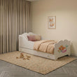 Lit enfant ANNA-ONE avec tiroir de rangement – 140 × 70 / 160 × 80 cm