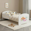 Lit enfant LUK II avec barrière de protection - 140 x 70/160 x 80 cm