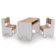 Ensemble de meubles pour enfants TIMI: table avec une ou deux chaises
