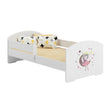 Lit enfant LUK II avec barrière de protection - 140 x 70/160 x 80 cm