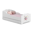 Lit enfant ANNA-ONE avec tiroir de rangement – 140 × 70 / 160 × 80 cm