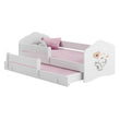 Lit enfant FALA-MAX avec lit d’appoint 145 x 80 cm et matelas
