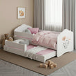 Lit enfant FALA-MAX avec lit d’appoint 145 x 80 cm et matelas