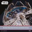 Ugears Puzzle mécanique 3D en bois Star Wars Millennium Falcon