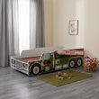 Lit enfant RIKO avec motif et matelas - 140 x 70 / 160 x 80 cm